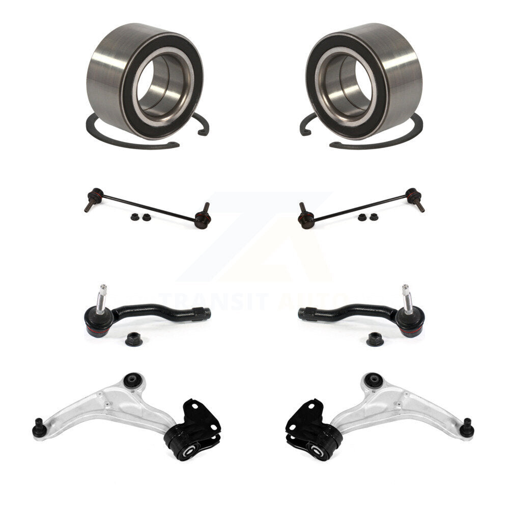 Bearing Lower Control Arm Outer Tie Rod Link Front Kit (8Pc) For 2015 Ford Edge