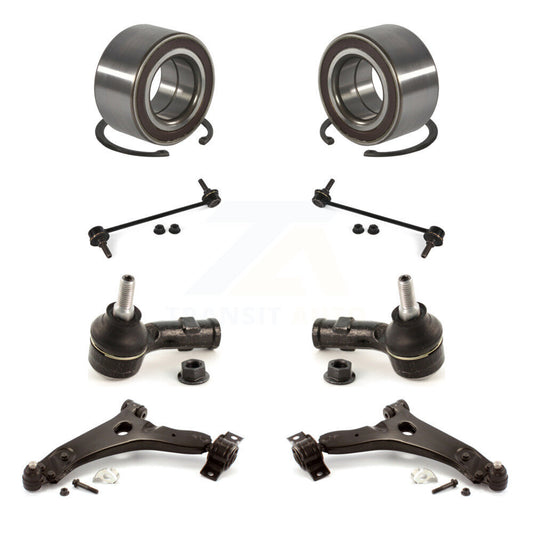 Bearing Lower Control Arm Outer Tie Rod End Link Front Kit (8Pc) For Ford Focus