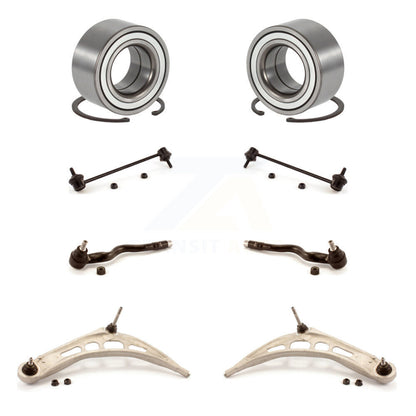Bearing Lower Control Arm Outer Tie Rod & Link Front Kit (8Pc) For BMW 325i 330i