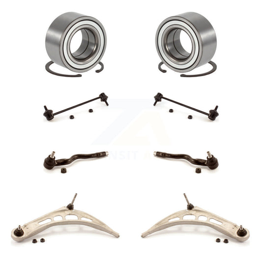 Bearing Lower Control Arm Outer Tie Rod & Link Front Kit (8Pc) For BMW 325i 330i