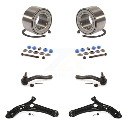 Bearing Lower Control Arm Outer Tie Rod End Link Front Kit (8Pc) For Toyota Echo