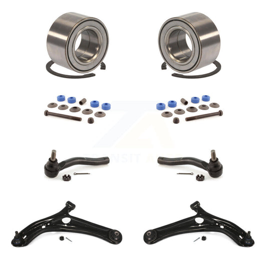Bearing Lower Control Arm Outer Tie Rod End Link Front Kit (8Pc) For Toyota Echo