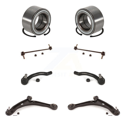 Bearing Lower Control Arm Outer Tie Rod Link Front Kit (8Pc) For Honda Pilot MDX
