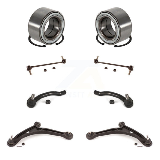 Bearing Lower Control Arm Outer Tie Rod Link Front Kit (8Pc) For Honda Pilot MDX