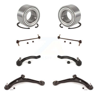 Bearing Lower Control Arm Outer Tie Rod Link Front Kit (8Pc) For Honda Pilot MDX