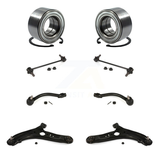 Bearing Lower Control Arm Outer Tie Rod Link Front Kit (8Pc) For Hyundai Elantra