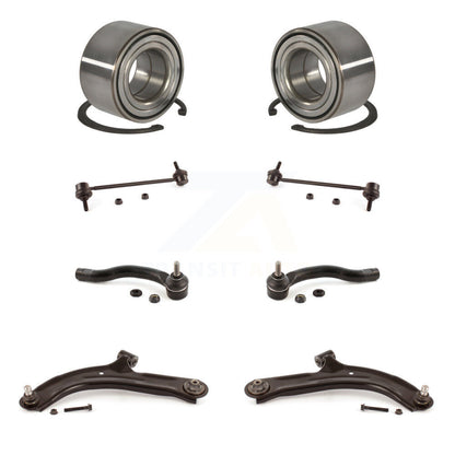 Bearing Lower Arm Outer Tie Rod Link Front Kit (8Pc) For 2010-2011 Nissan Versa