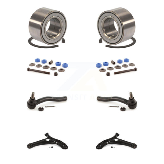 Bearing Lower Control Arm Outer Tie Rod End Link Front Kit (8Pc) For Toyota Echo