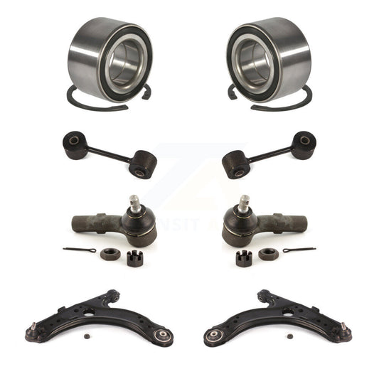 Bearing Lower Control Arm Outer Tie Rod Link Front Kit (8Pc) For Volkswagen Golf