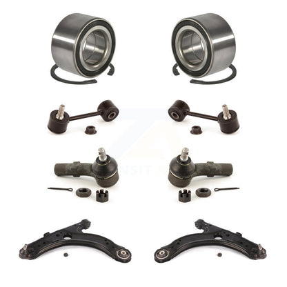 Bearing Lower Control Arm Outer Tie Rod Link Front Kit (8Pc) For Volkswagen Golf