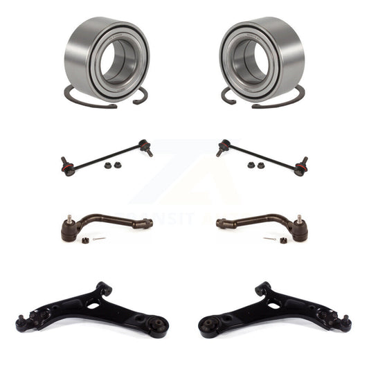 Bearing Lower Arm Outer Tie Rod End Link Front Kit (8Pc) For Hyundai Tucson Kia