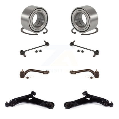 Bearing Lower Control Arm Outer Tie Rod Link Front Kit (8Pc) For Hyundai Tucson