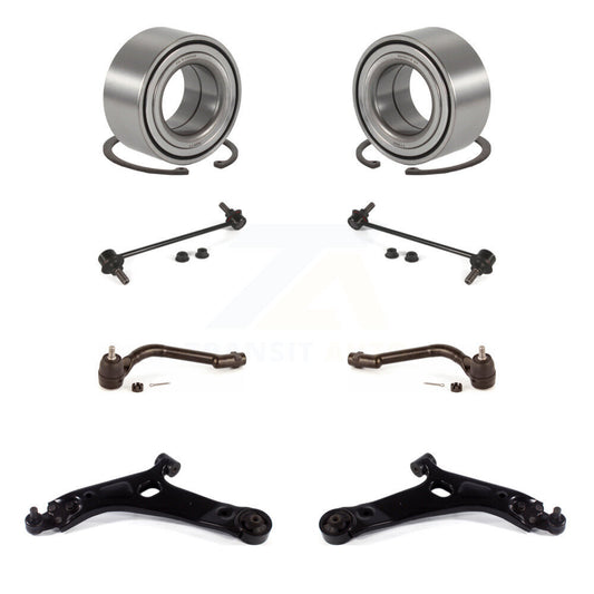 Bearing Lower Control Arm Outer Tie Rod Link Front Kit (8Pc) For Hyundai Tucson