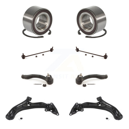 Bearing Lower Arm Outer Tie Rod Link Front Kit (8Pc) For 2010-2011 Honda Insight