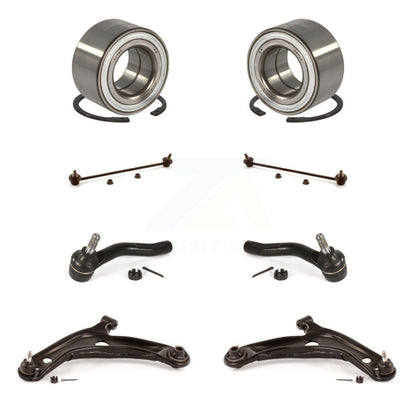 Bearing Lower Control Arm Outer Tie Rod Link Front Kit (8Pc) For Toyota Yaris C