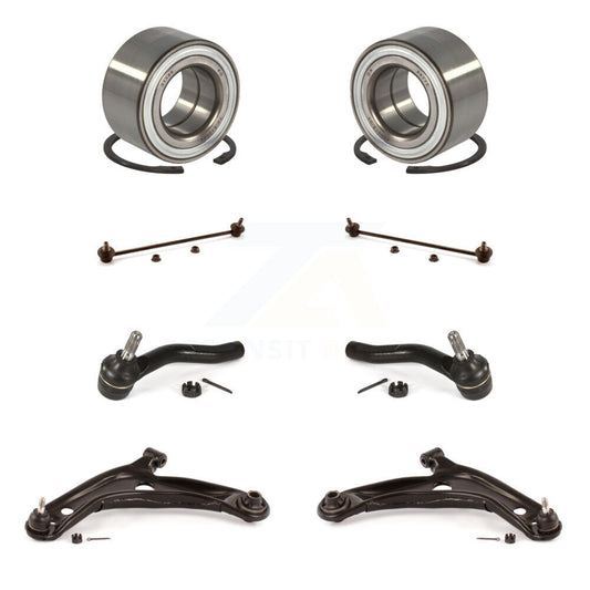 Bearing Lower Control Arm Outer Tie Rod Link Front Kit (8Pc) For Toyota Yaris C