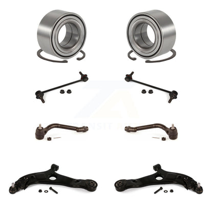 Bearing Lower Control Arm Outer Tie Rod End Link Front Kit (8Pc) For Kia Optima