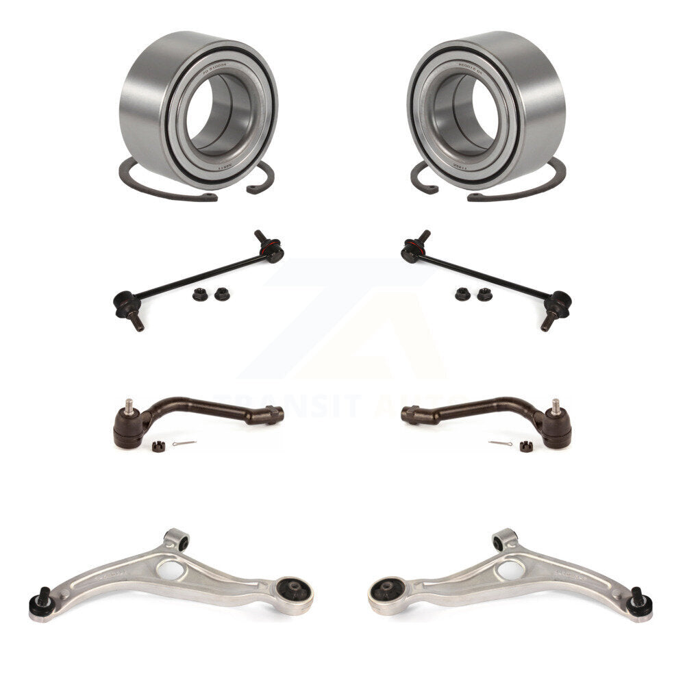 Bearing Lower Arm Outer Tie Rod End Link Front Kit (8Pc) For Hyundai Sonata Kia