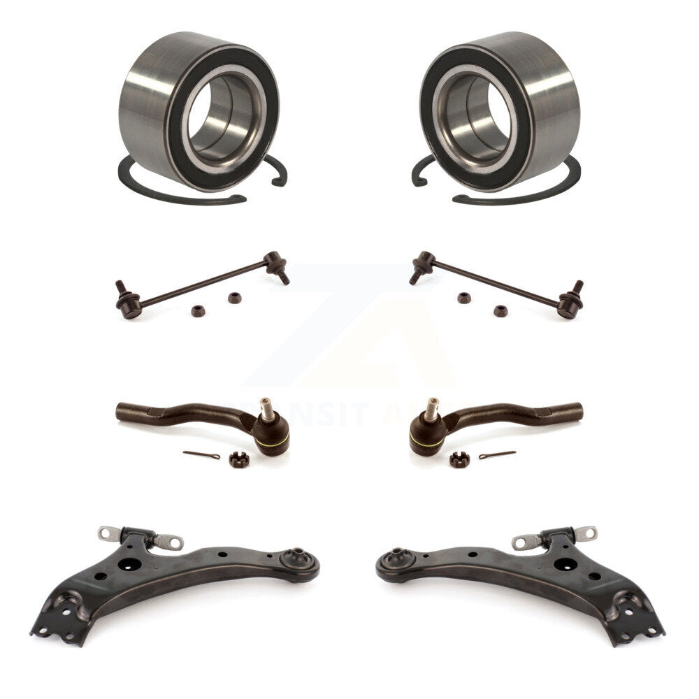 Bearing Lower Arm Outer Tie Rod End Link Front Kit (8Pc) For Toyota Camry Solara