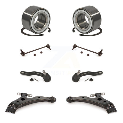 Bearing Lower Control Arm Outer Tie Rod & Link Front Kit (8Pc) For Toyota Camry