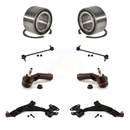 Bearing Lower Control Arm Outer Tie Rod End Link Front Kit (8Pc) For Ford Escape