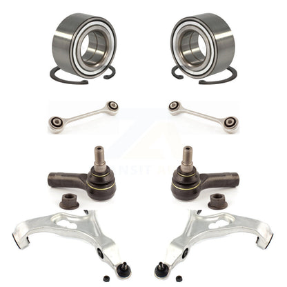 Bearing Lower Control Arm Outer Tie Rod Link Front Kit (8Pc) For Porsche Cayenne