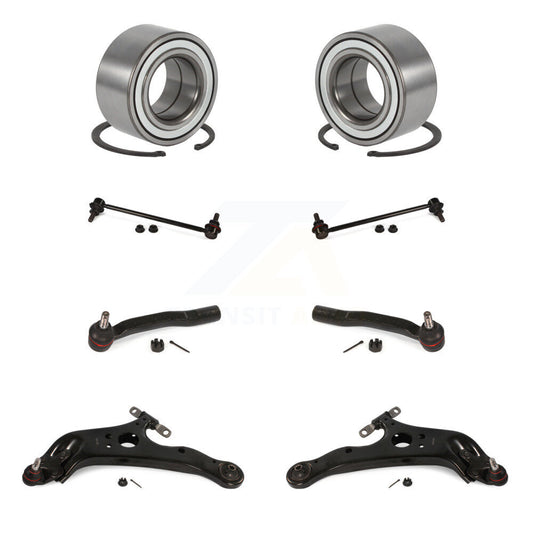 Bearing Lower Arm Outer Tie Rod Link Front Kit (8Pc) For 2011-2020 Toyota Sienna