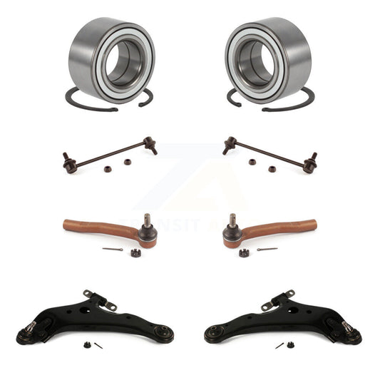 Bearing Lower Control Arm Outer Tie Rod & Link Front Kit (8Pc) For Toyota Lexus