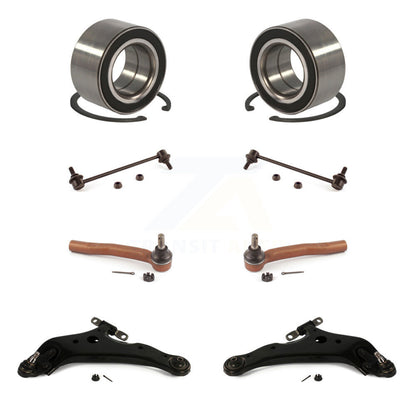 Bearing Lower Arm Outer Tie Rod Link Front Kit (8Pc) For 2009-2016 Toyota Venza