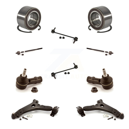 Bearing Lower Control Arm Outer Inner Tie Rod End Link Front Kit For Ford Focus