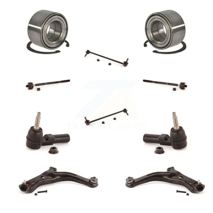 Bearing Lower Arm Outer Inner Tie Rod End Link Front Kit (10Pc) For Ford Escape