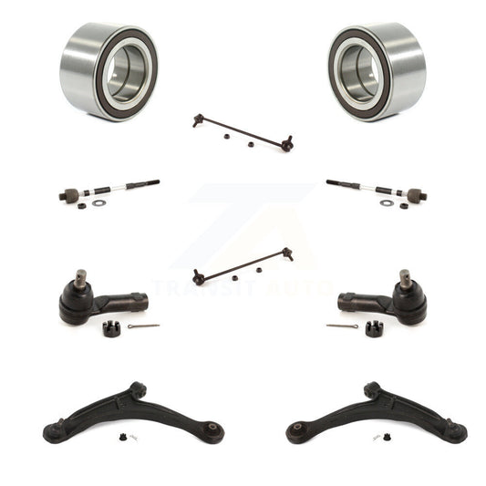 Bearing Lower Arm Outer Inner Tie Rod Link Front Kit (10Pc) For Honda Ridgeline