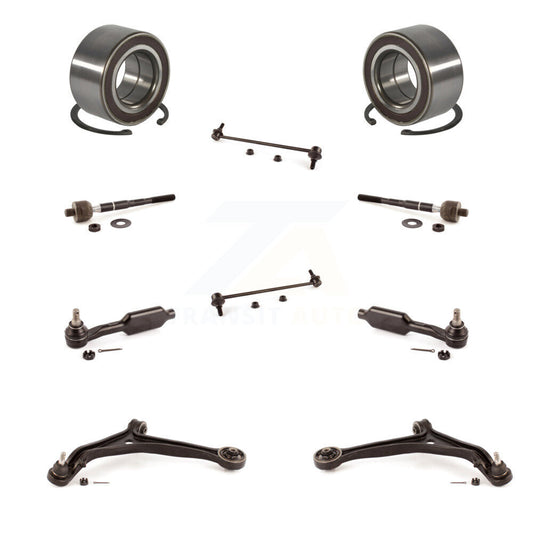 Bearing Lower Control Arm Outer Inner Tie Rod & Link Front Kit For Honda Odyssey