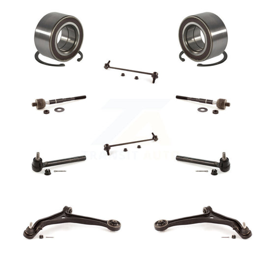 Bearing Lower Control Arm Outer Inner Tie Rod & Link Front Kit For Honda Odyssey