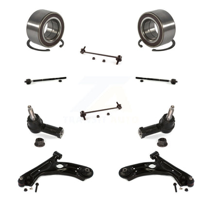 Bearing Lower Arm Outer Inner Tie Rod Link Front Kit (10Pc) For Chevrolet Sonic