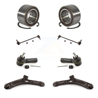 Bearing Lower Control Arm Outer Tie Rod End Link Front Kit (8Pc) For Suzuki SX4