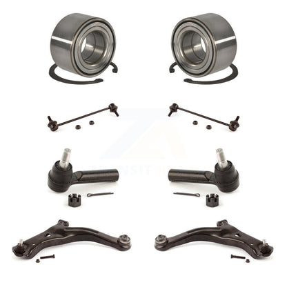 Bearing Lower Control Arm Outer Tie Rod End Link Front Kit (8Pc) For Ford Escape