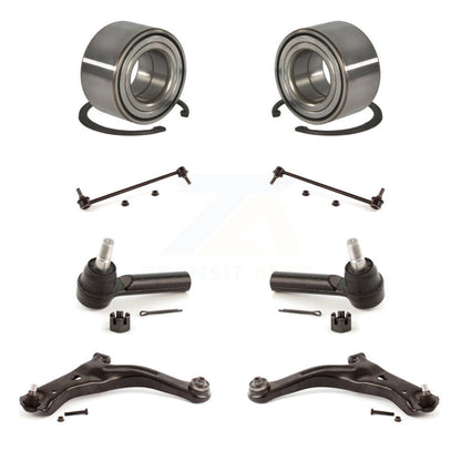 Bearing Lower Control Arm Outer Tie Rod End Link Front Kit (8Pc) For Ford Escape