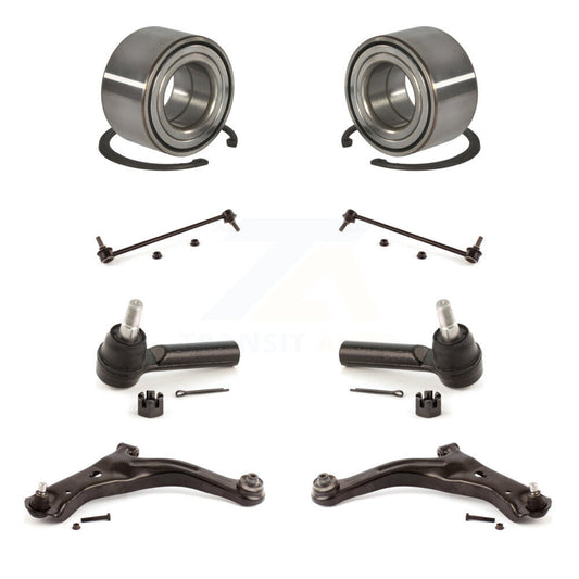 Bearing Lower Control Arm Outer Tie Rod End Link Front Kit (8Pc) For Ford Escape