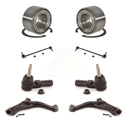 Bearing Lower Control Arm Outer Tie Rod End Link Front Kit (8Pc) For Ford Escape