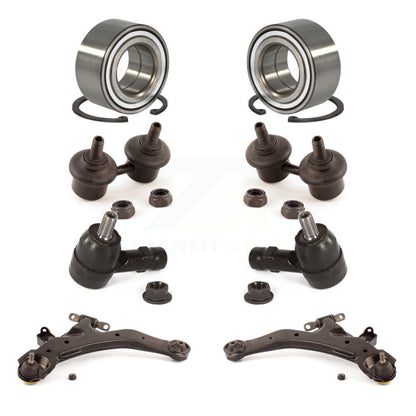 Bearing Lower Arm Outer Tie Rod & Link Front Kit (8Pc) For 01-06 Hyundai Elantra