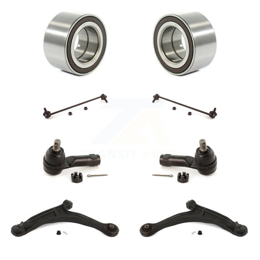 Bearing Lower Arm Outer Tie Rod & Link Front Kit (8Pc) For 06-14 Honda Ridgeline