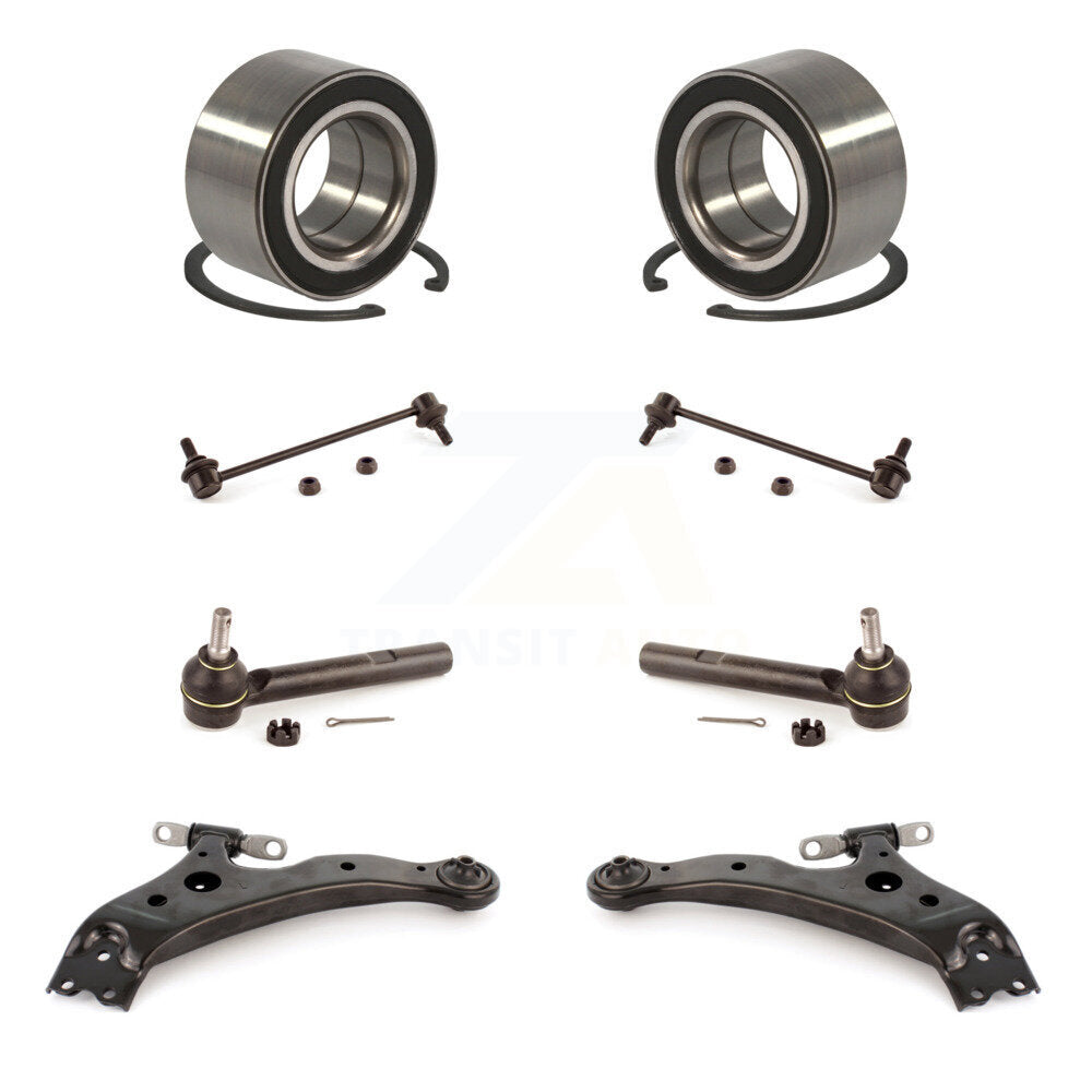 Bearing Lower Control Arm Outer Tie Rod End Link Front Kit (8Pc) For Lexus RX350