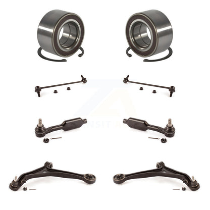 Bearing Lower Control Arm Outer Tie Rod & Link Front Kit (8Pc) For Honda Odyssey