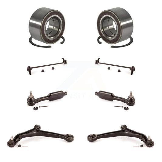Bearing Lower Control Arm Outer Tie Rod & Link Front Kit (8Pc) For Honda Odyssey