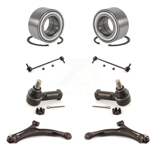 Bearing Lower Arm Outer Tie Rod Link Front Kit (8Pc) For 2004-2007 Suzuki Aerio