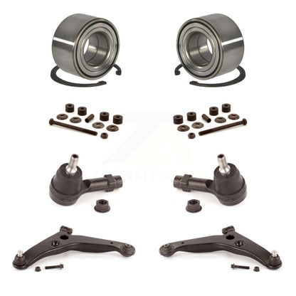 Bearing Lower Control Arm Outer Tie Rod End Link Front Kit For Mitsubishi Lancer