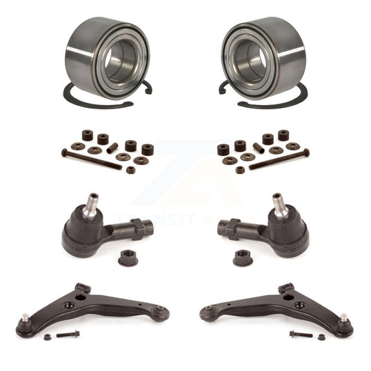 Bearing Lower Control Arm Outer Tie Rod End Link Front Kit For Mitsubishi Lancer