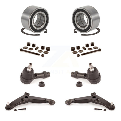 Bearing Lower Control Arm Outer Tie Rod End Link Front Kit For Mitsubishi Lancer