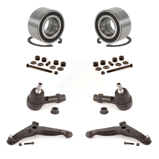 Bearing Lower Control Arm Outer Tie Rod End Link Front Kit For Mitsubishi Lancer